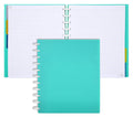 Talia Discbound Notebooks, Planner, Customizable, (Celestial Turquoise, Letter (8.5In X 11In))