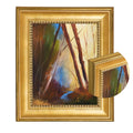 Classique 55 Gold Leaf Solid Wood Art Frame 2 Width and 1/4 Rabbet for Canvas, Traditional Artwork, and Portraits - [8 x 10]