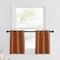 NICETOWN Room Darkening Valances Curtains Blackout, Thermal Insulated Curtain Valance Grommet Top Window Curtains Toppers for Li
