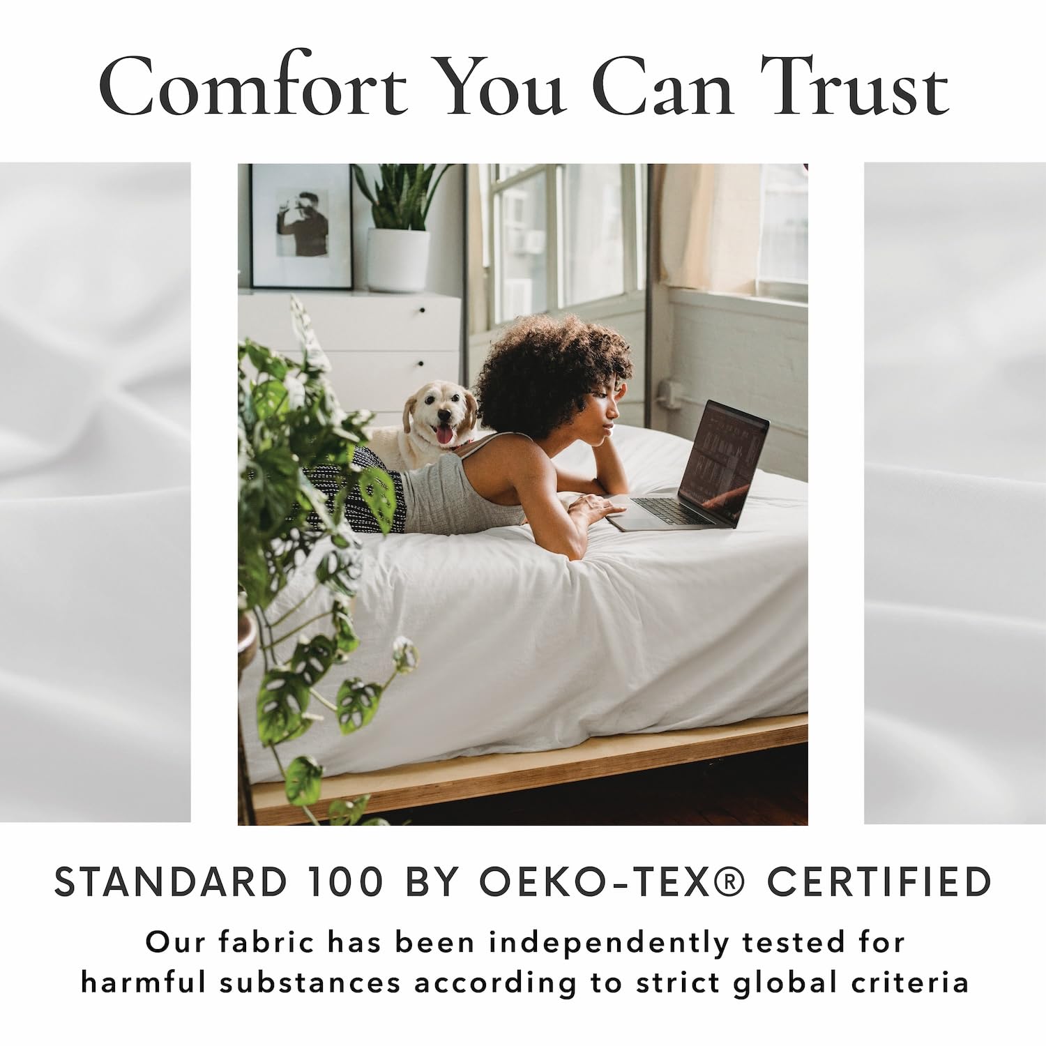Bamboo Bay 4 Piece Queen Sheet Set - 100% Viscose Made From Bamboo Sheets Queen Size Bed Set - Ultra Soft Cooling Sheets For Hot
