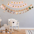 AMFIN Banner Birthday Decoration/Photo Banner 12 months/New Born Banner/Month Birthday Decoration / 12 Months Photo Banner for B