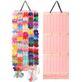 Vimiv Hair Bows Holder w/Extra Large Capacity, Hair Clips Storage Hanger w/ 27 Ribbons, Head Bows Hanger, Baby Hair Accessory St