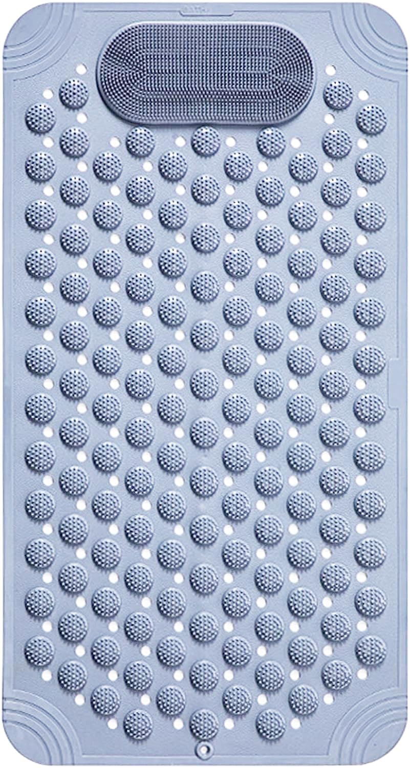 SKYTAK Anti Skid Bathroom Floor Mat Dry Water Absorbent Bath Mat for Home for Bathroom Non Slip Washable Mat (Multicolor)