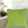 Sajavat Home Cotton Embroidery Cushion Cover 20X20 Inches Green (Pack Of 1)