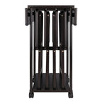 Ergode Wood Sophia 5-Piece Snack Table Set | Compact & Stylish Solution for Daily Use, Entertaining, and Extra Table Space