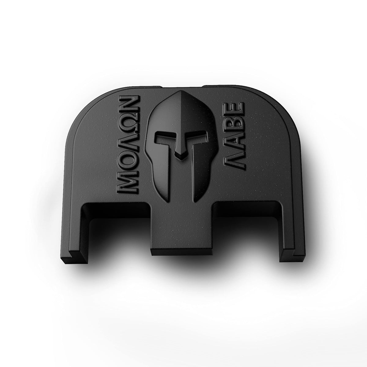 Makershot 3D Aluminum Slide Cover Plate, Compatible With Glock 17-41 Gen 1-5 (Molon Labe)