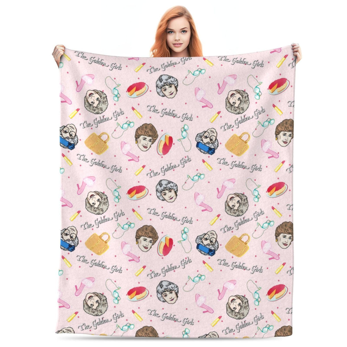 Goldengirls Golden Girls Blanket Gifts 60X50 Throw Blanket Lightweight Golden Girls Merchandise For Couch Bed Sofa Car