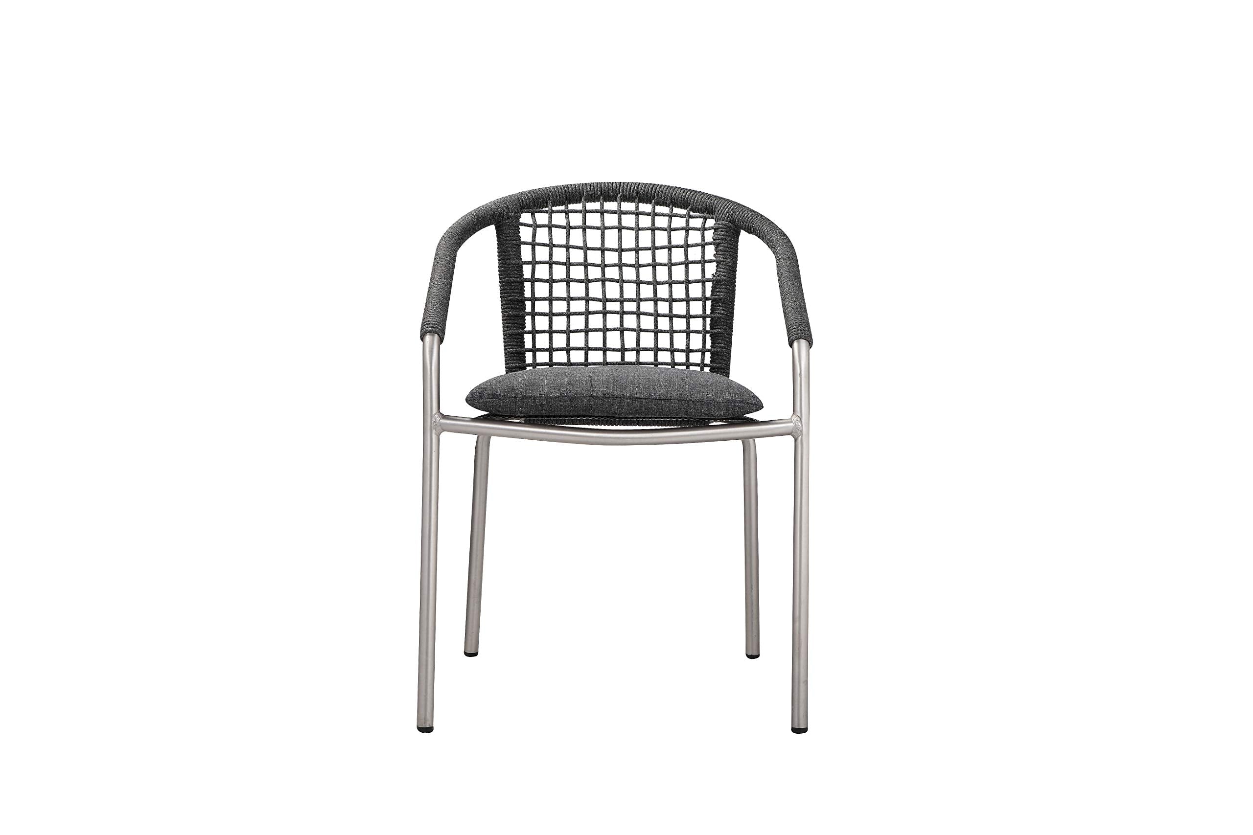 Pangea Home X-Chelsea 7 Dn Gry Dining Set, Grey