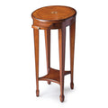 Butler Specialty Traditional Round Accent Table in Olive Ash Burl