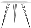 Safavieh Home Collection Wynton Mid-Century Modern White and Black End Table