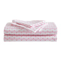 Betsey Johnson - Queen Bed Sheets, Soft & Lightweight Bedding, Fade & Wrinkle Resistant (Wonderland Stripe Pink, Queen)
