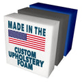 Foamma Custom Cut-To-Size - Upholstery Foam Padding For Cushions And Seat Repair, Thick-Custom Pillow, Chair, And Couch Cushion