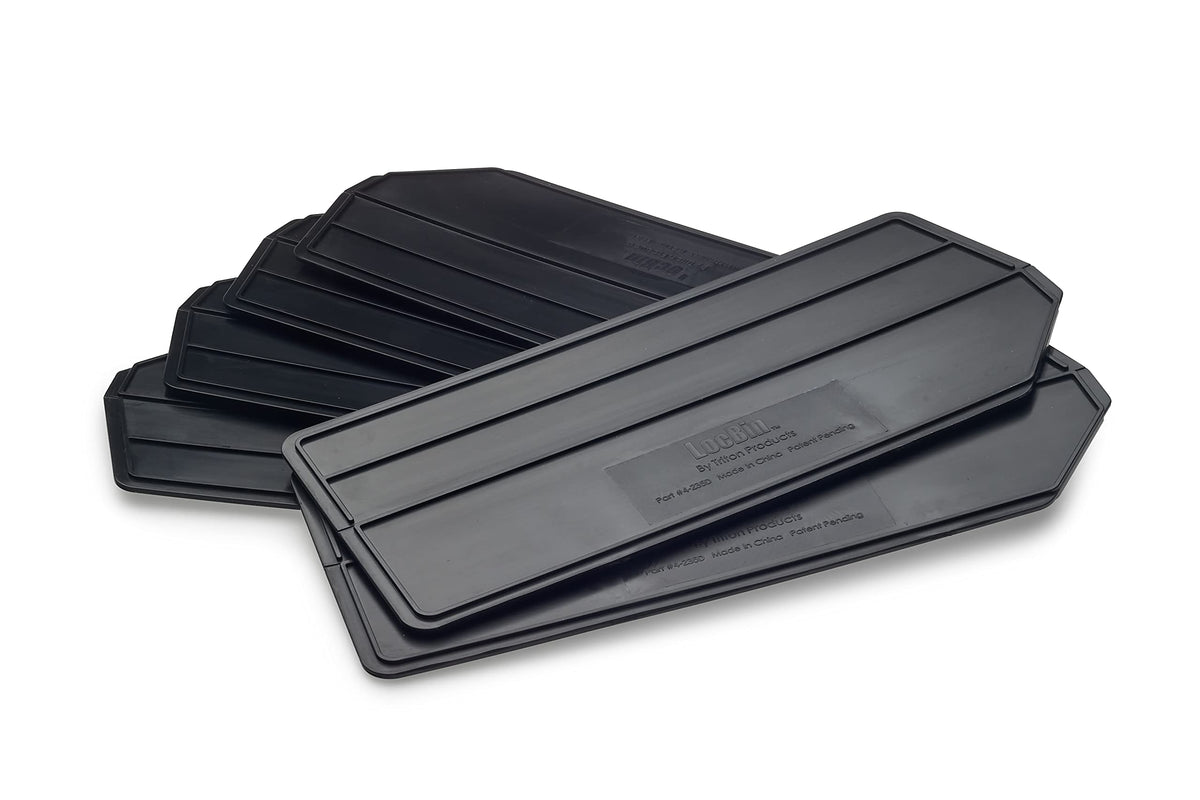 Triton 4-235 LocBin Bin Dividers for 3-235 Bins 10-3/4-Inch L by 4-5/8-Inch W by 1/8-Inch H ABS Plastic Black 6-Pack