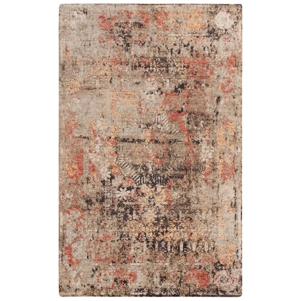 Rizzy Home Alora Decor Alure 8' X 10' Abstract Green/Copper/Beige Hybrid Area Rug