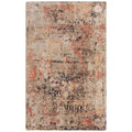 Rizzy Home Alora Decor Alure 5' X 8' Abstract Green/Copper/Beige Hybrid Area Rug