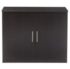 Safco Mayline MSCLDC Medina 2-Door Storage Cabinet, 36"W, Mocha Laminate
