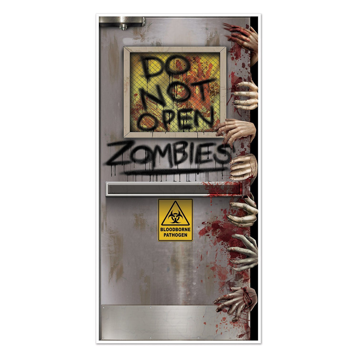 Beistle Zombies Lab Door Cover Pack of 3