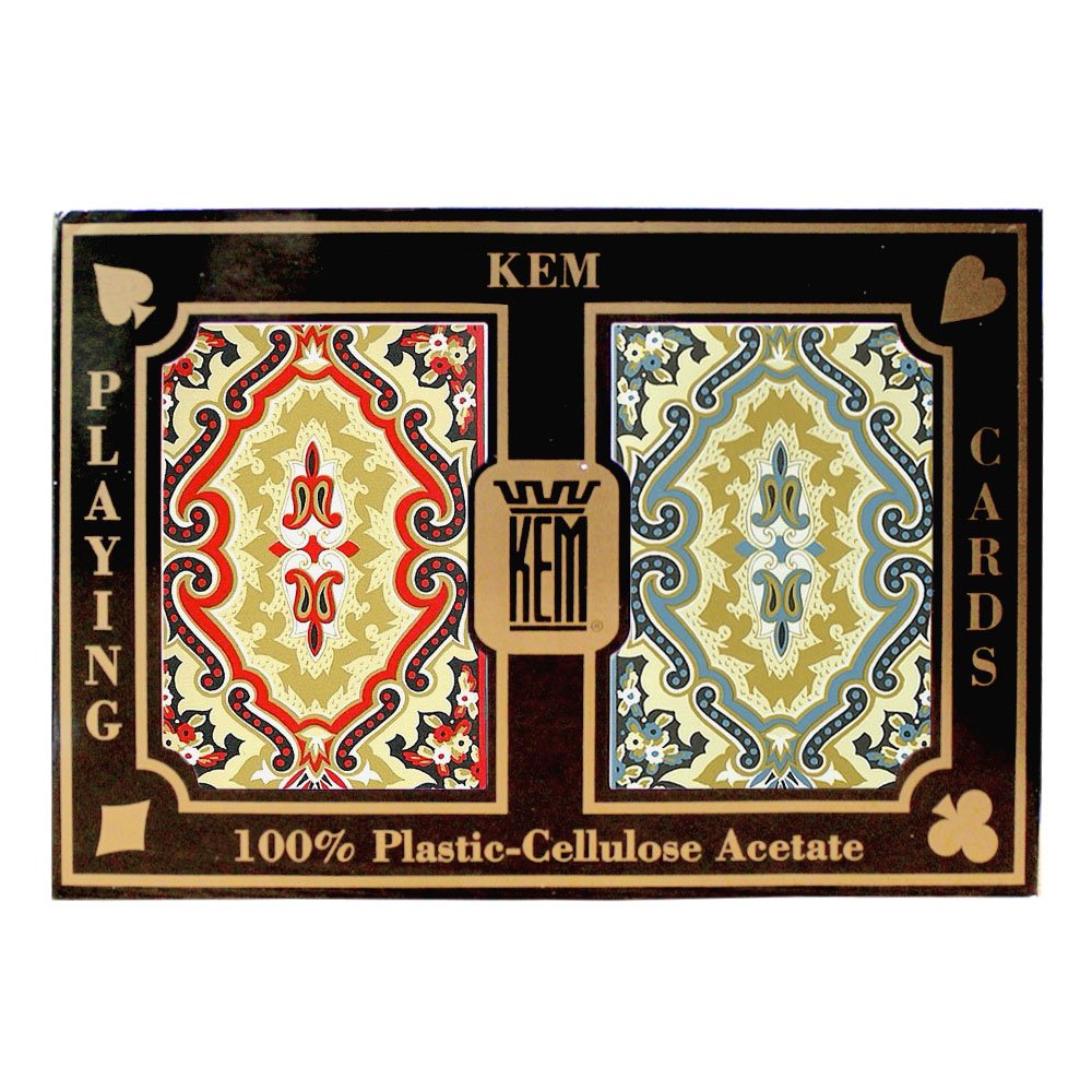 Kem Paisley Narrow Standard Index Playing Cards Standard Index Playing Cards