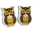 Wekoil Magnetic Dry Erase Erasers Whiteboard Eraser Chalkboard Eraser Cute Owl Erasers With Felt For Teachers Office Home Pack O