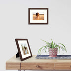 Golden State Art, Classic Picture Frame - 8X 10 Frame For 5 X 7 Photos, Brown