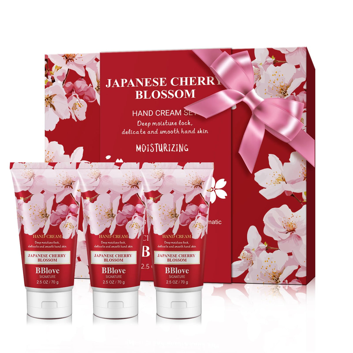 Vital Luxury Hand & Body Cream Gift Set, Hand Lotion Set Deeply Moisturizing for Rough Hands, Best Gift Ideas for Women,Travel S