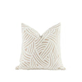 Croker Horse 2025 New 22X22' Inches Throw Pillow Cushion Covers - Paradise Beige Color Chenille Jacquard Embroidery Luxury Mode