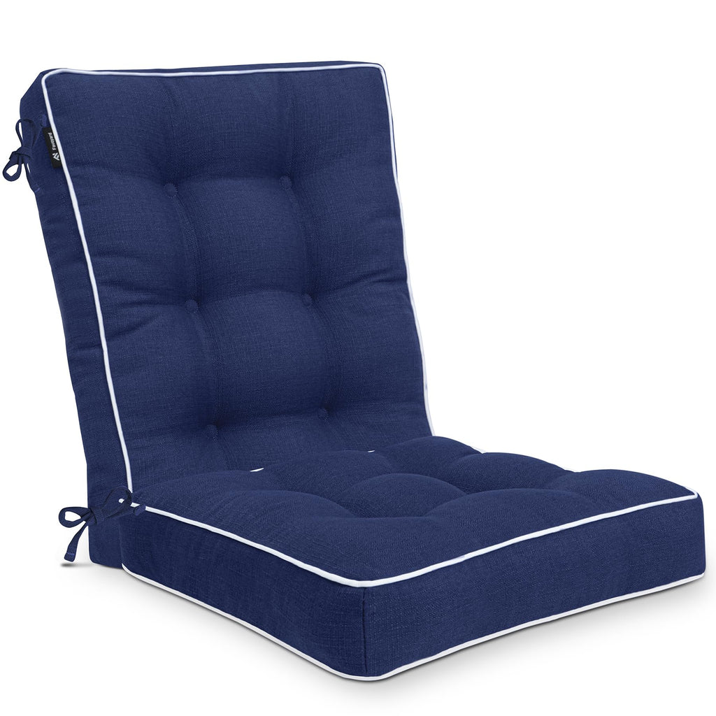 Favoyard Rocking Chair Cushion Set, Indoor & Outdoor Rocker Cushions, Water Resistant Seat Cushion Set For Patio Furniture 3-Yea