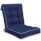 Favoyard Rocking Chair Cushion Set, Indoor & Outdoor Rocker Cushions, Water Resistant Seat Cushion Set For Patio Furniture 3-Yea