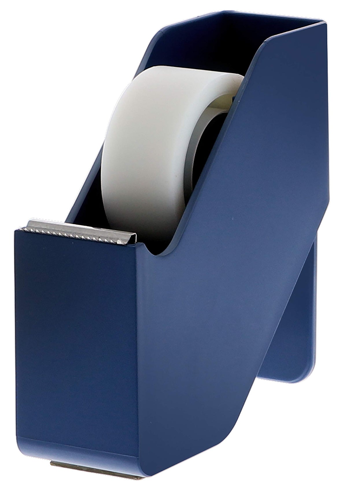Bostitch Office Konnect Tape Dispenser With Premium Single-Sided Tape, Sticks To Desk, Blue (Kt-Tape-Blue)