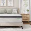 Novilla King Mattress 14 Inch, King Size Hybrid Mattress in a Box,Foam Pillowtop Mattresses for Body Supportive & Pressure Relie
