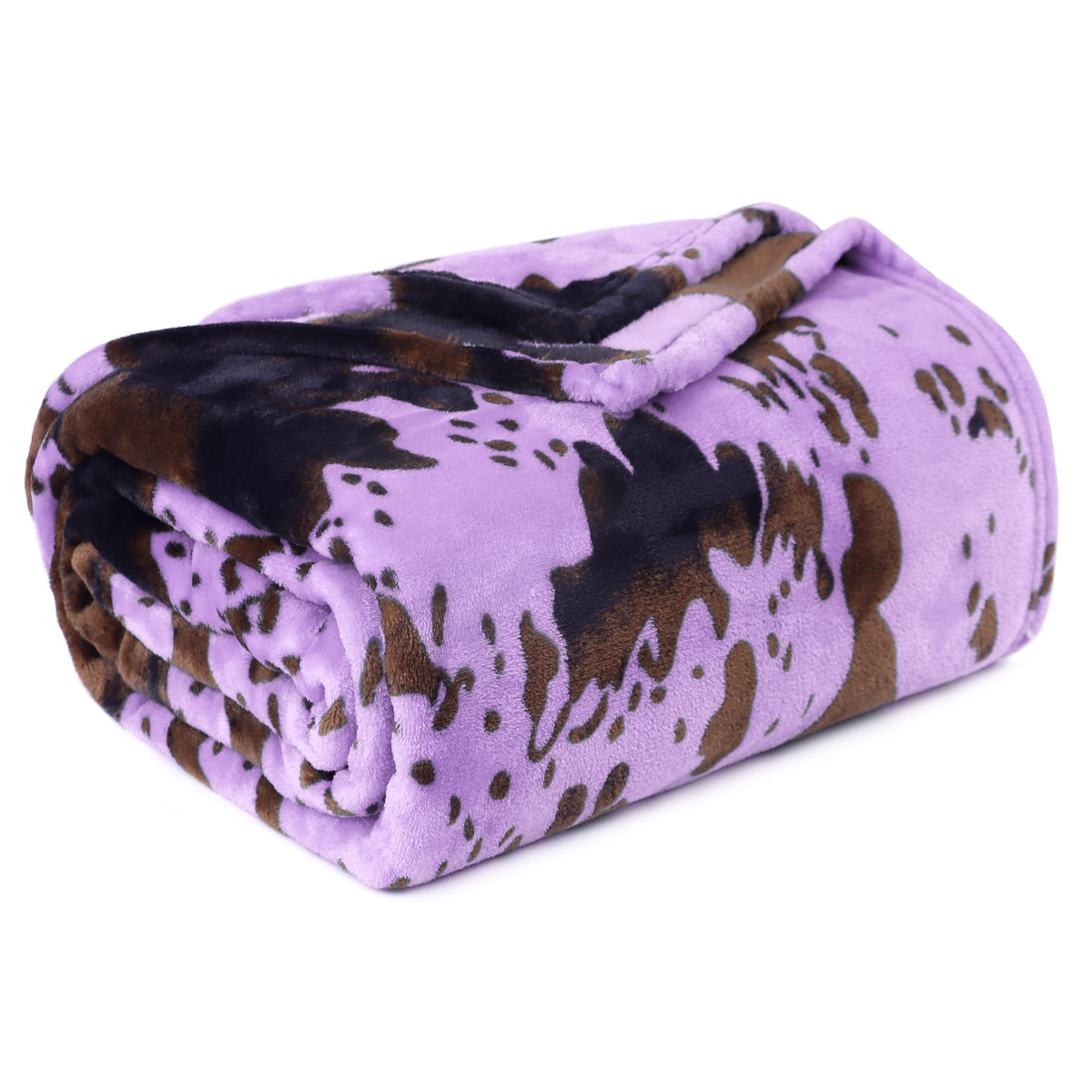 Cute Small Blankets Soft Cozy Purple Blanket Lightweight Lavender Throw Blanket Purple Decor Gifts Stuff For Women Girls Kids