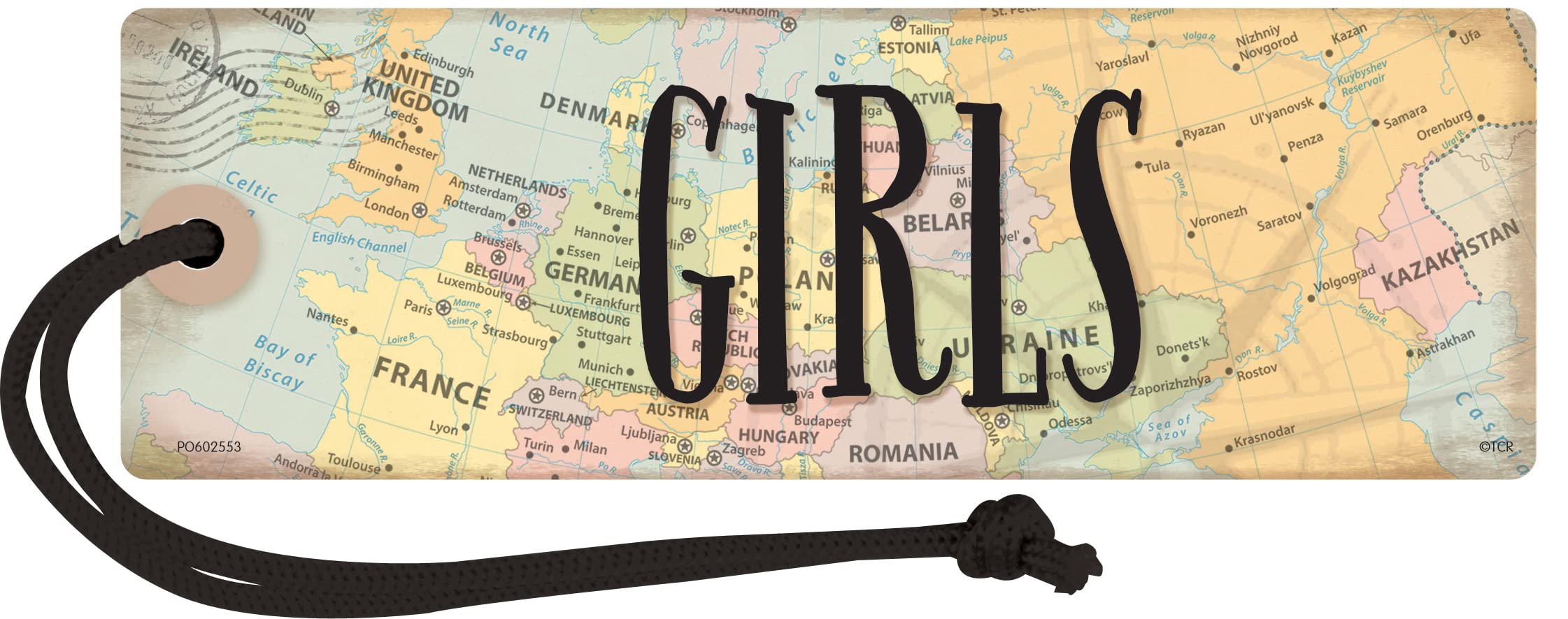 Travel The Map Magnetic Girls Pass, TCR77477