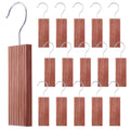 Wenqik 16 Pack Cedar Blocks for Clothes Storage Natural Cedar Hangers