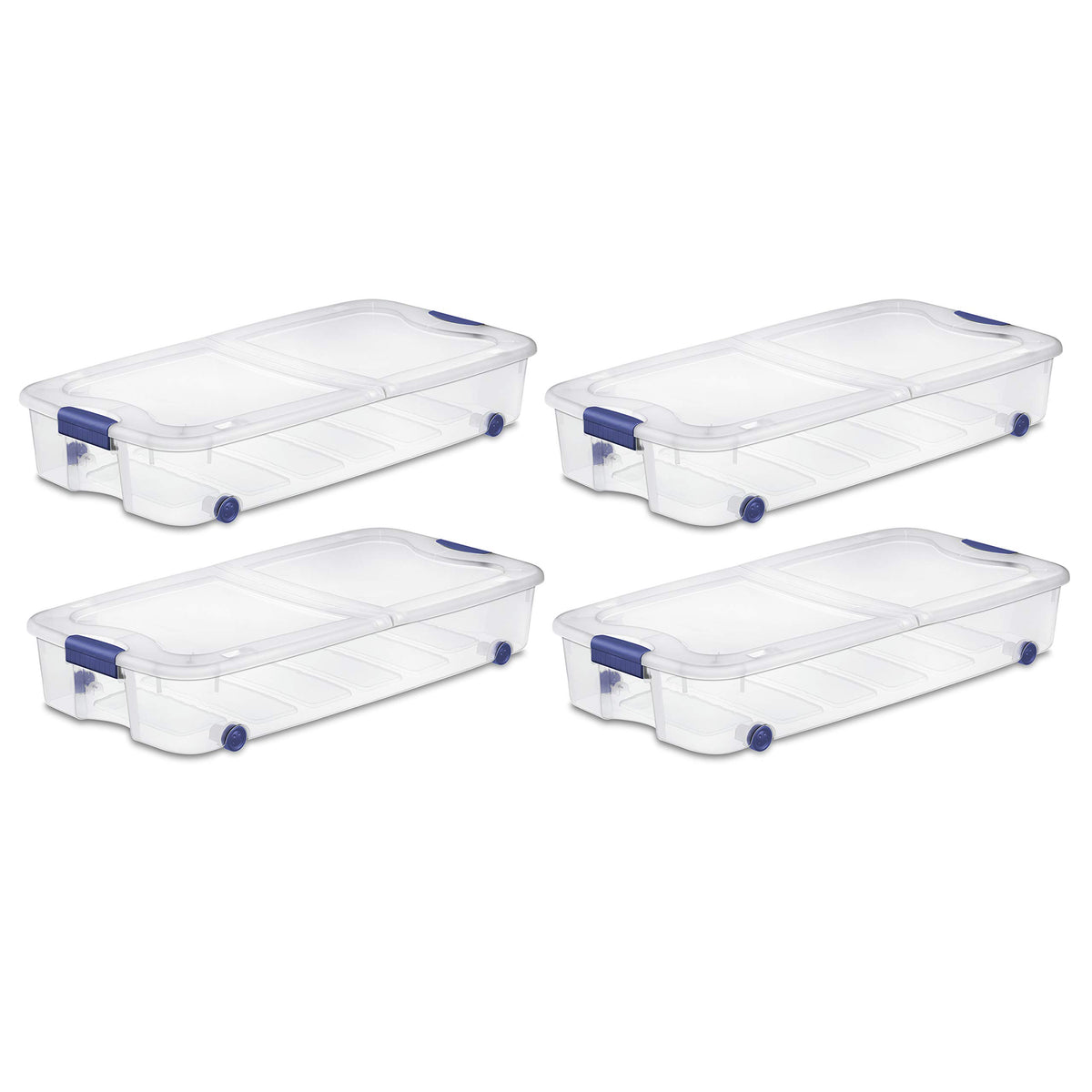Sterilite, 66 Qt./62 L Ultra Storage Box, Case of 4