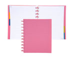 Talia Discbound Notebooks, Planner, Customizable, (Canyon Clay W/Canyon Clay Discs, Letter (8.5In X 11In))