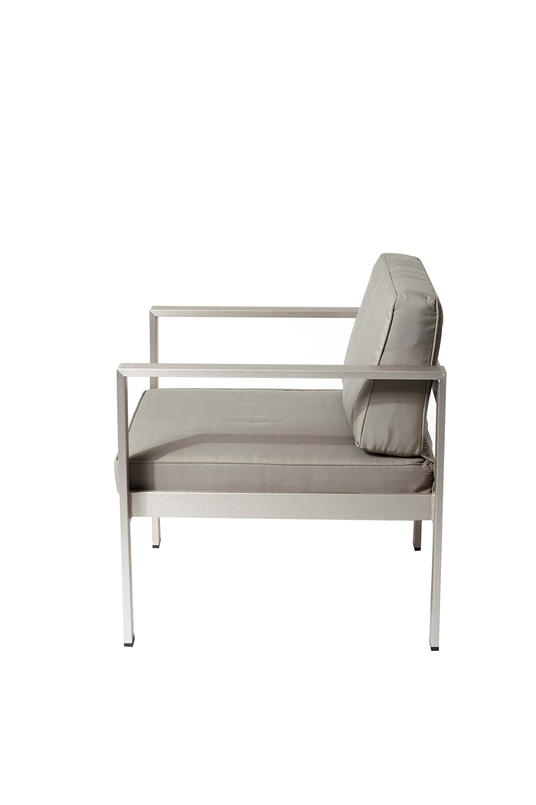 Pangea Home Karen Ch Tp Chair, Grey