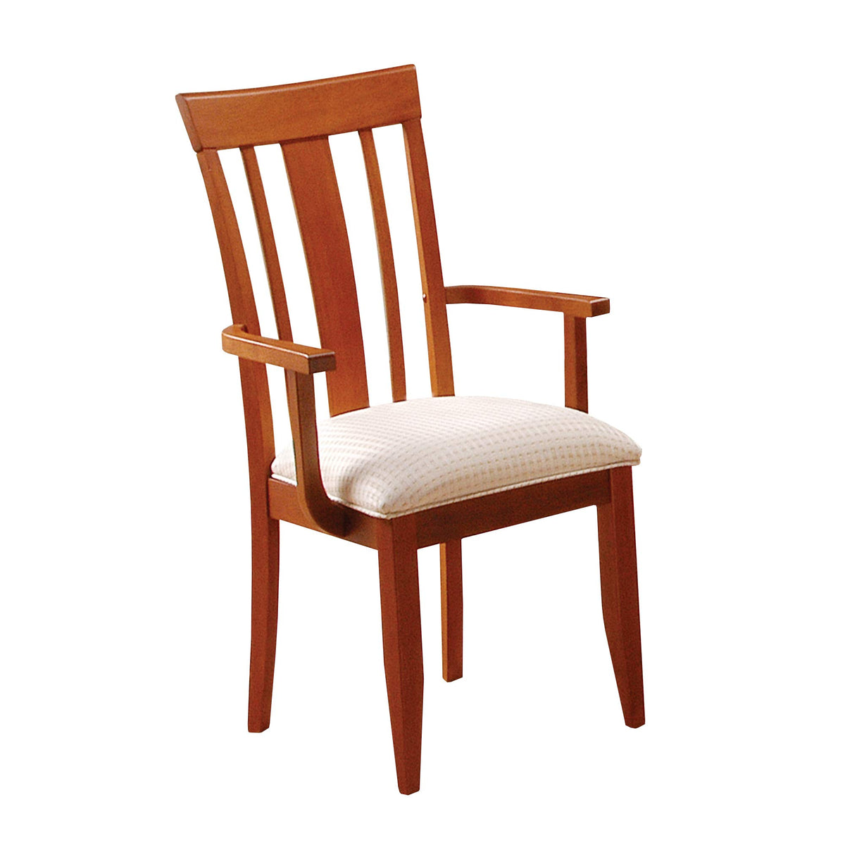 HomeRoots Two 38' Cherry Modern Style Dining Chairs