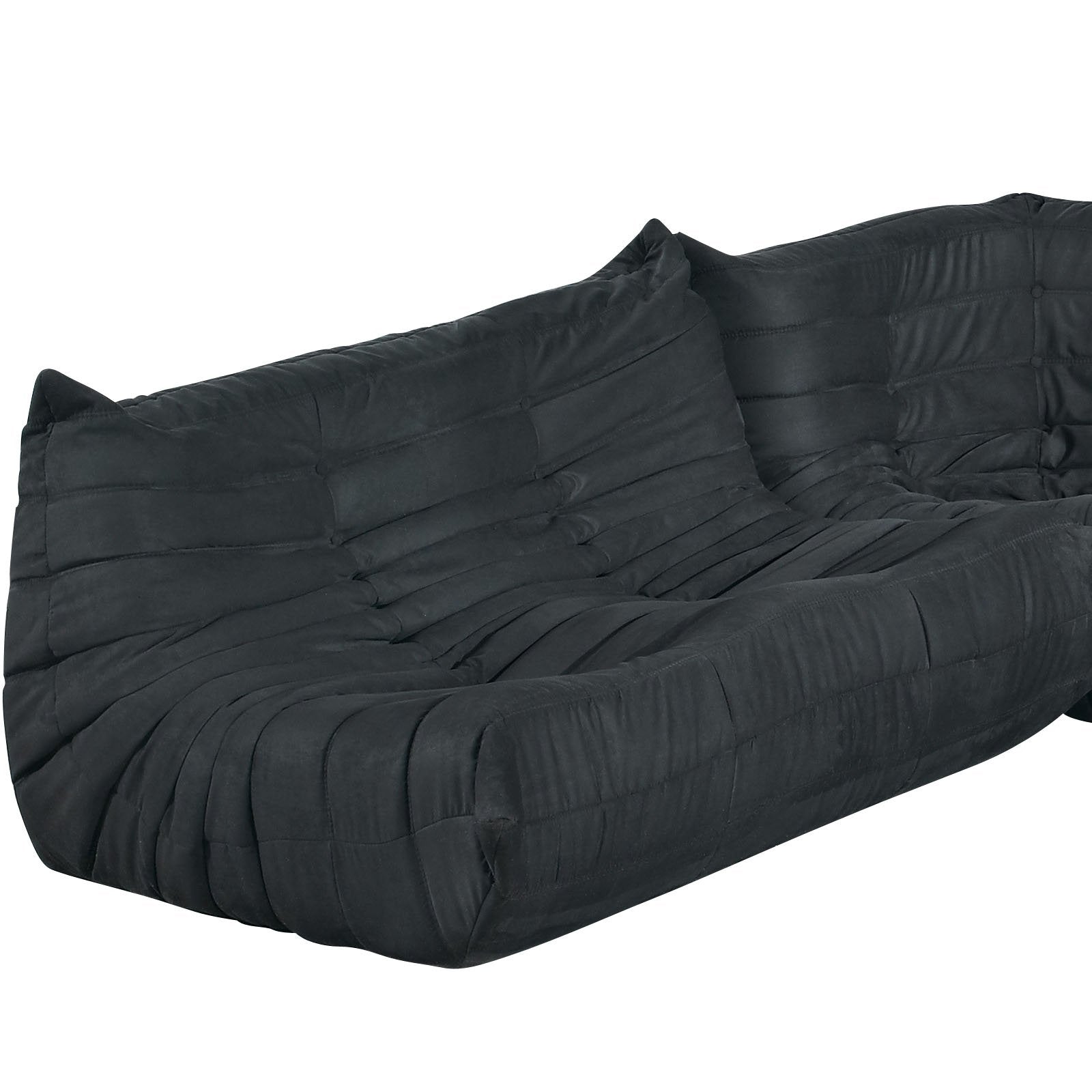 Modular Sectional: Loveseat In Black