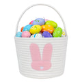 CubesLand Easter Basket for Kids Boys and Girls, Adorable Bunny Basket for Easter Egg Hunts, Soft & Safe Babys First Easter Bask