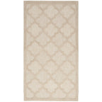 Nourison Easy Care Modern Indoor/Outdoor Cream 2' X 4' Area Rug, Easy Cleaning, Non Shedding, Bed Room, Living Room, Dining Room, Backyard, Deck, Patio (2X4)