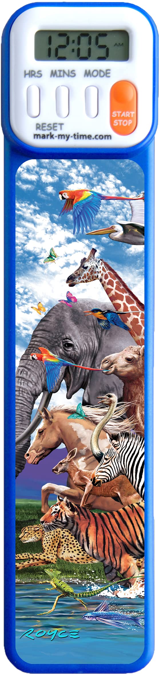 Mark My Time 3D Migration Digital Bookmark - Book Mark For Kids And Reading Timer