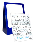 Flipside Products 24 x 33 x 14 Spiral Bound Flip Chart Set with a 18 x 24 Dry Erase Board and Chart Tablet (30503), Blue, White