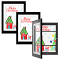 Orionstar 3 Pack Kids Art Frames, Kids Artwork Picture Frames Changeable, Front Opening Picture Display Frames Holds 11.8X8.5 10