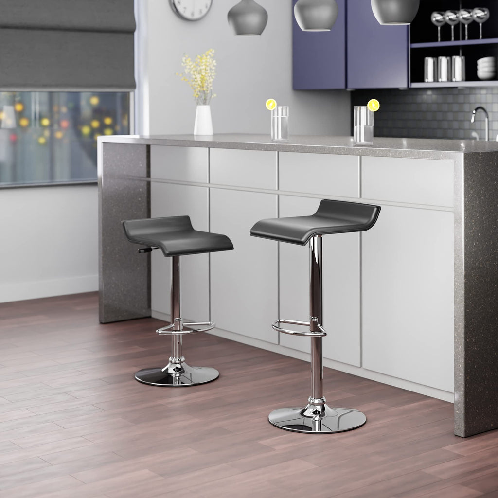 Winsome Spectrum Stool, Medium, Black