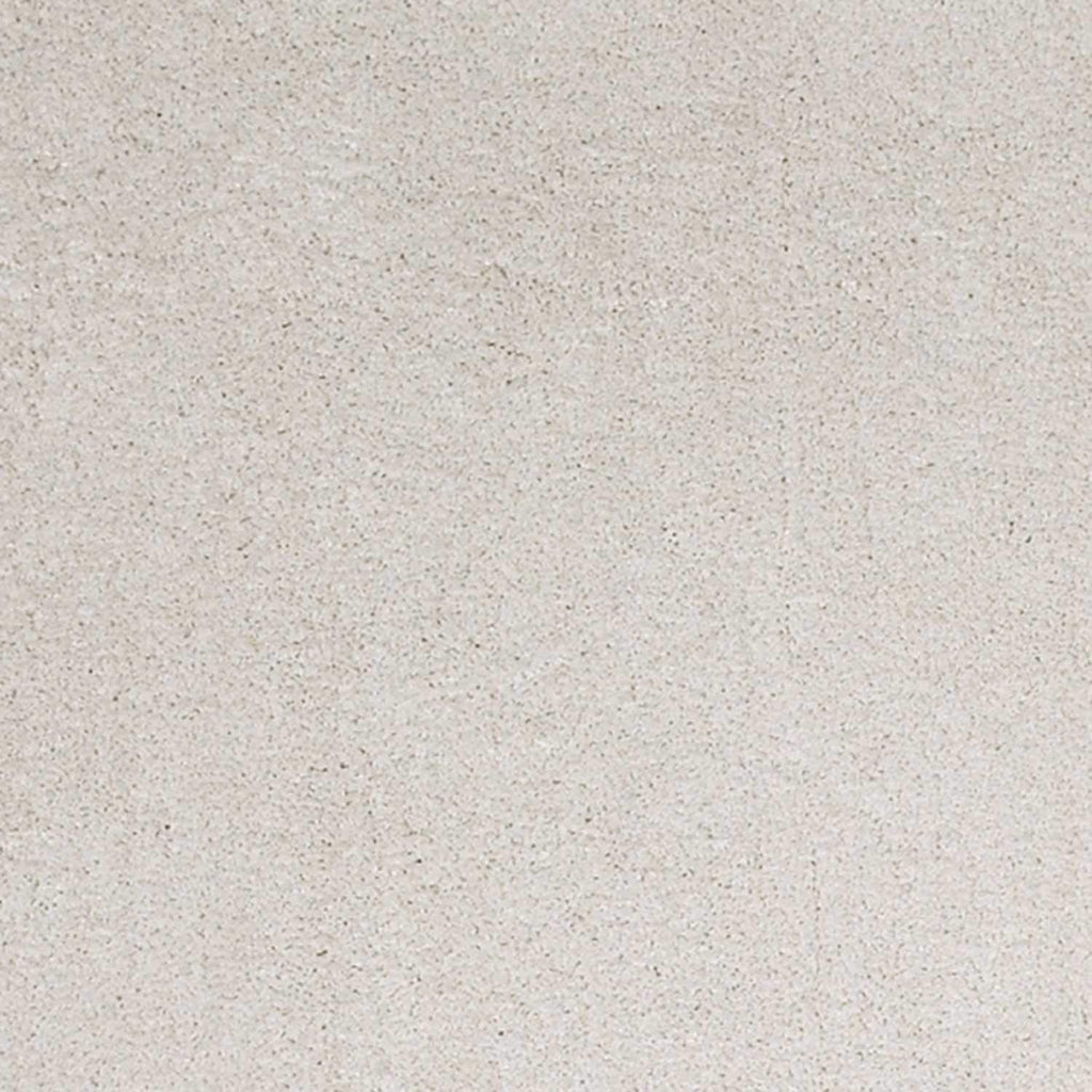 HomeRoots Polyester 8' x 11' Solid Ivory Shag Area Rug