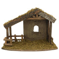 Fontanini by Roman, Stable with a Fence, 5' Collection, Nativity Stable Figure and Accessories, Hand Sculpted and Painted