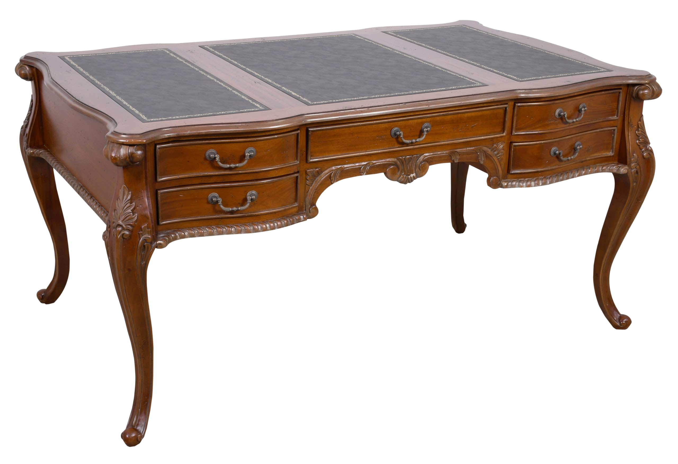 AFD Home Large Mahogany Writing Desk
