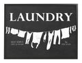 The Stupell Home Decor Collection Laundry Clothesline Advert