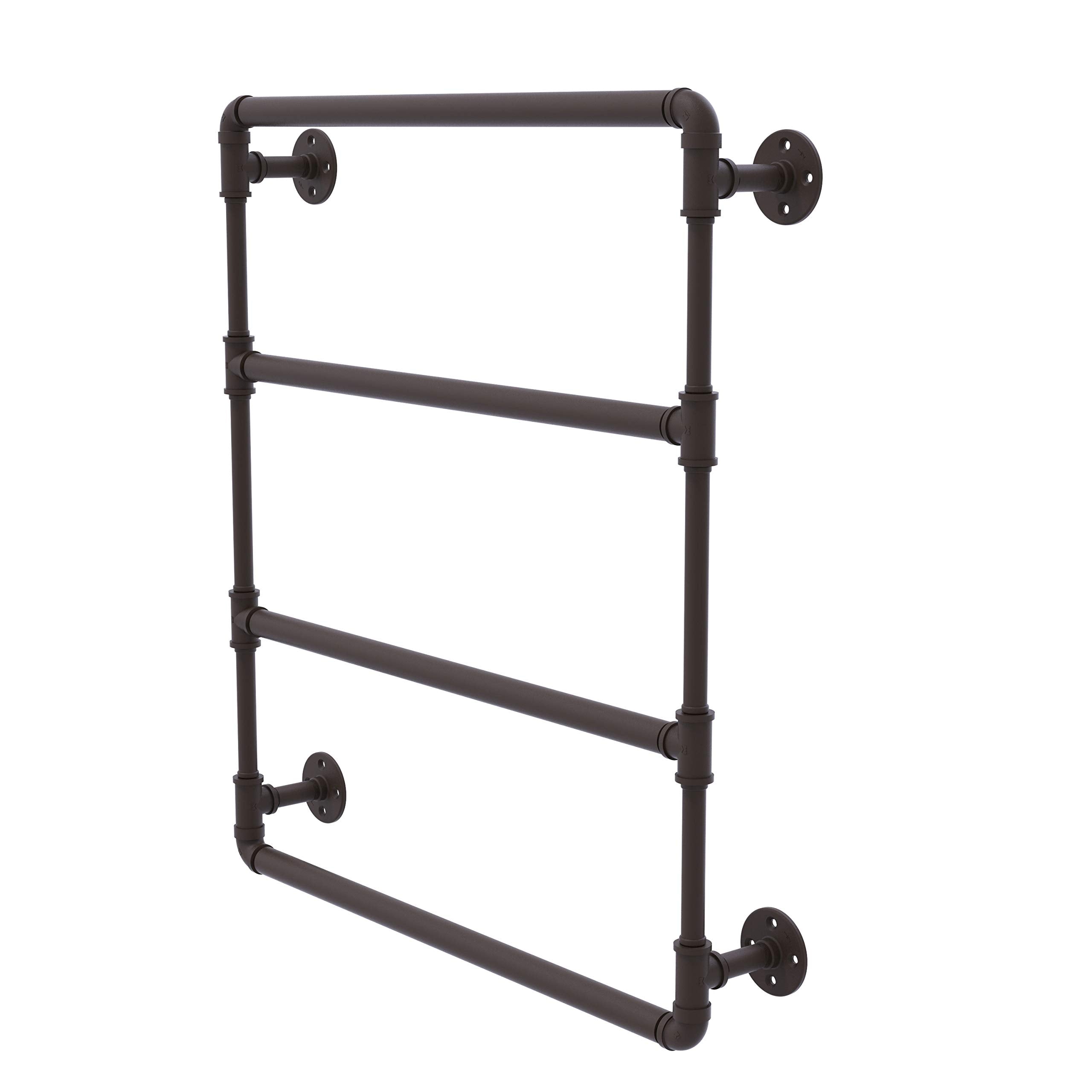 Allied Brass P-280-36-LTB Pipeline Collection 36 Inch Wall Mounted Ladder Towel Bar, 36, Oil Rubbed Bronze