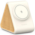 Housbay 2-in-1 White Noise Sound Machine & Magnetic Wireless Charger, Stereo Sleep Sounds, Clutter-Free Bedside Charging Station